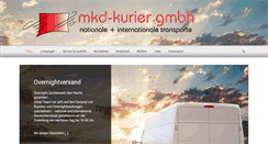 Desktop Screenshot of mkd-kurier.de